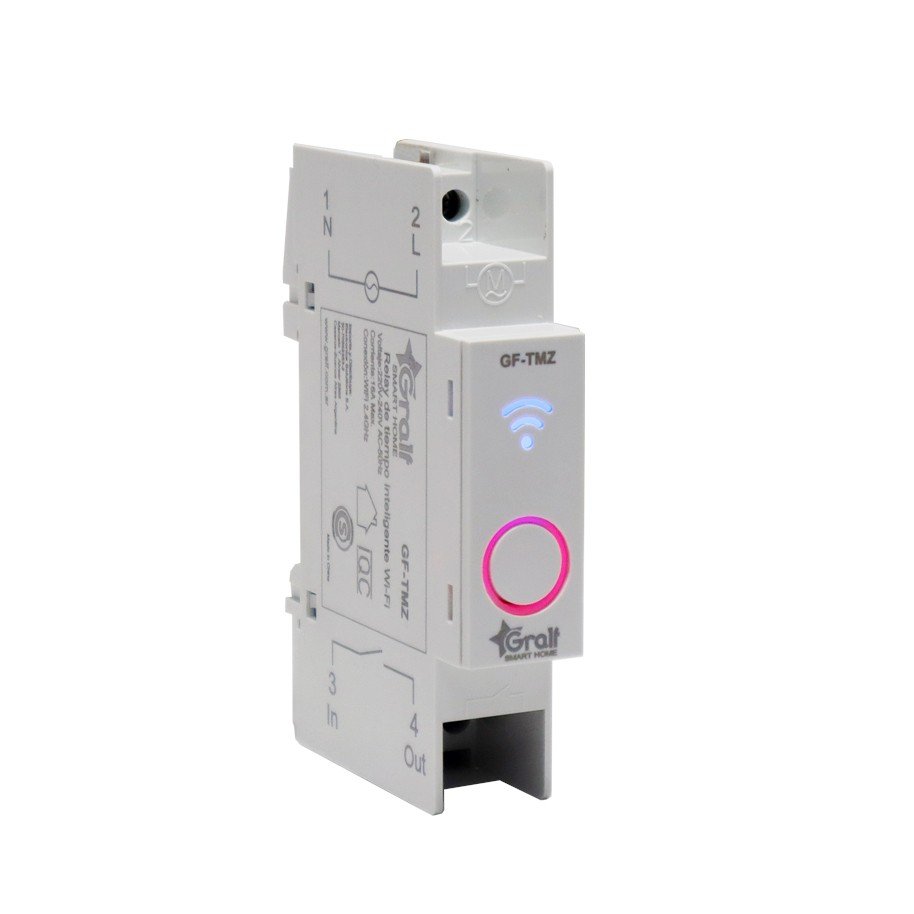 RELEY DE TIEMPO INTELIGENTE WIFI P/RIEL DIN